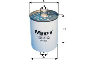MFILTER DF698 Топливный фильтр для LANCIA