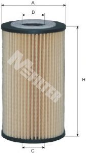 MFILTER TE601 Масляный фильтр для MERCEDES-BENZ M-CLASS