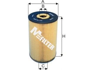 MFILTER TE606 Масляный фильтр для MERCEDES-BENZ UNIMOG