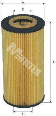 MFILTER TE623 Масляный фильтр для LAND ROVER RANGE ROVER