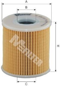 MFILTER TE639 Масляный фильтр MFILTER для MINI