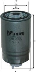 MFILTER DF326 Топливный фильтр MFILTER 