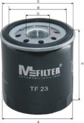 MFILTER TF23 Масляный фильтр для ISUZU