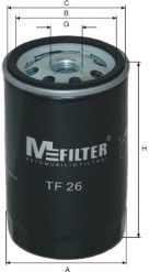 MFILTER TF26 Масляный фильтр MFILTER для FORD FIESTA