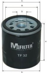 MFILTER TF32 Масляный фильтр MFILTER для SAAB