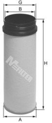 MFILTER A819 Воздушный фильтр MFILTER 
