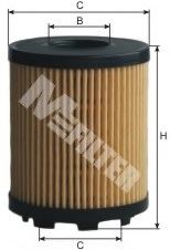 MFILTER TE646 Масляный фильтр MFILTER для ABARTH