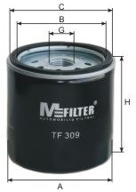 MFILTER TF309 Масляный фильтр для FORD COURIER