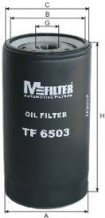 MFILTER TF6503 Масляный фильтр для IVECO STRALIS