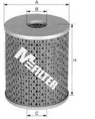 MFILTER DE684 Топливный фильтр для NISSAN