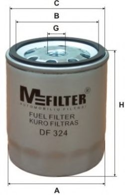 MFILTER DF324 Топливный фильтр для MERCEDES-BENZ