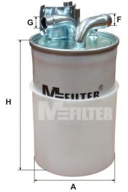 MFILTER DF692 Топливный фильтр MFILTER для VOLKSWAGEN