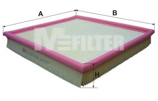 MFILTER K209 Воздушный фильтр для OPEL