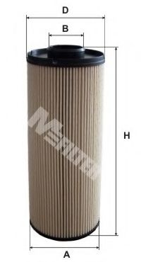 MFILTER DE3107 Топливный фильтр для MAN
