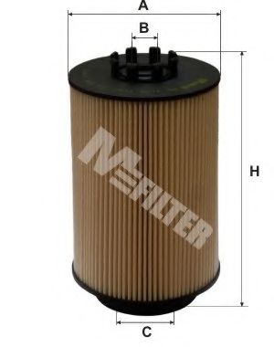 MFILTER DE3106 Топливный фильтр MFILTER 