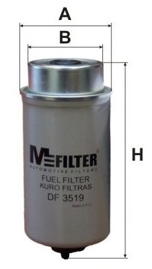 MFILTER DF3519 Топливный фильтр MFILTER 