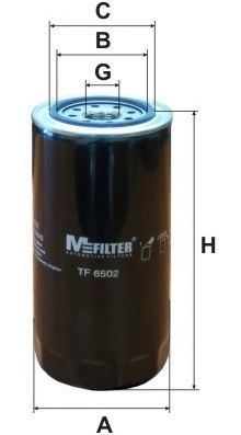MFILTER TF6502 Масляный фильтр для VOLKSWAGEN L80