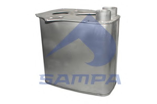 SAMPA 021185 Средний конечный глушитель ОГ SAMPA 021185 Средний конечный глушитель ОГ