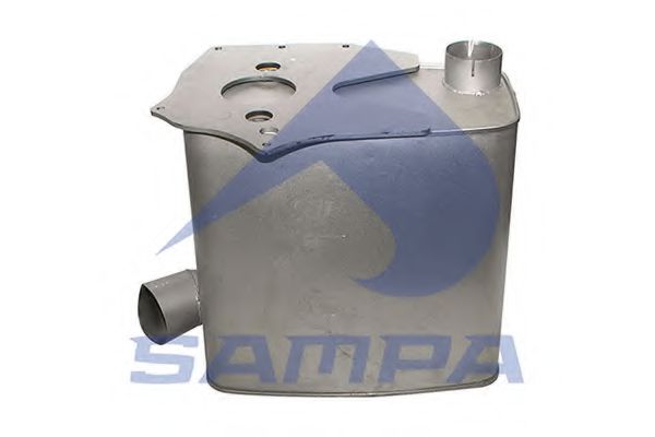 SAMPA 021280 Средний конечный глушитель ОГ SAMPA 021280 Средний конечный глушитель ОГ