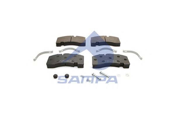 096.618 SAMPA Тормозные колодки 096.618 SAMPA Тормозные колодки