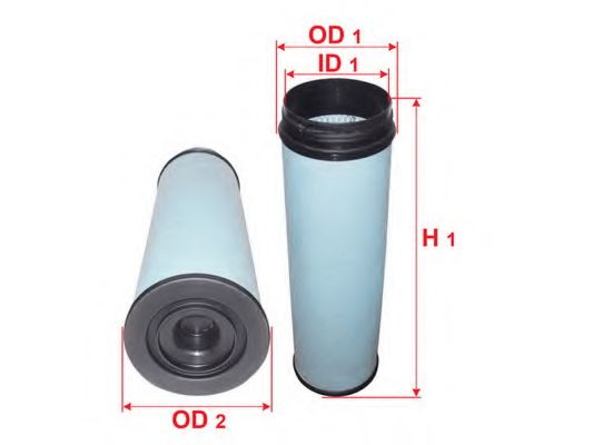 SAKURA AUTOMOTIVE A26360 Воздушный фильтр SAKURA AUTOMOTIVE A26360 Воздушный фильтр