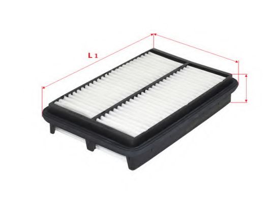 SAKURA AUTOMOTIVE A2842 Воздушный фильтр  для HYUNDAI (Хендай)