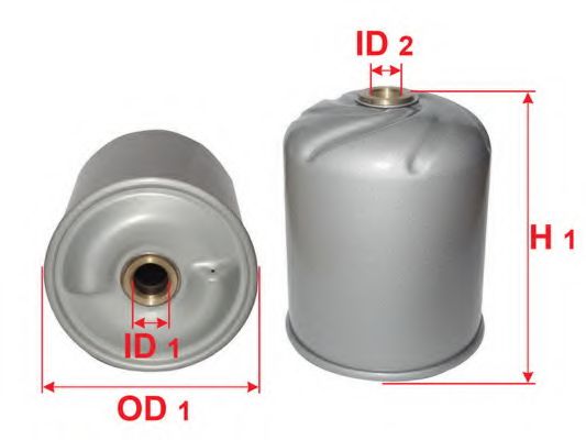 SAKURA AUTOMOTIVE C72010 Масляный фильтр SAKURA AUTOMOTIVE C72010 Масляный фильтр