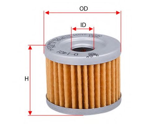 SAKURA AUTOMOTIVE O1401 Масляный фильтр SAKURA AUTOMOTIVE O1401 Масляный фильтр