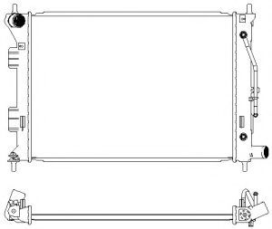 SAKURA AUTOMOTIVE 32218510 Радиатор, охлаждение двигателя SAKURA AUTOMOTIVE 32218510 Радиатор, охлаждение двигателя