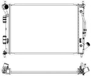 SAKURA AUTOMOTIVE 32218511 Радиатор, охлаждение двигателя SAKURA AUTOMOTIVE 32218511 Радиатор, охлаждение двигателя