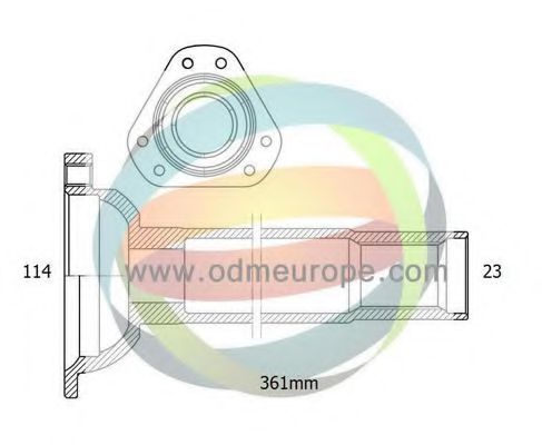 ODM-MULTIPARTS 16210100 Сальник полуоси ODM-MULTIPARTS 