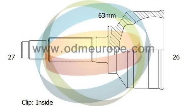 ODM-MULTIPARTS 12011969 ШРУС для FORD ESCAPE