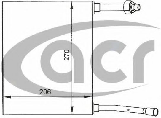 ACR 310035 Испаритель, кондиционер  ACR 310035 Испаритель, кондиционер