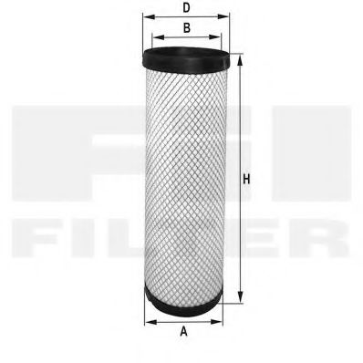 FIL FILTER HP2510 Воздушный фильтр FIL FILTER 