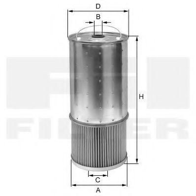 FIL FILTER ML1247B Масляный фильтр для MERCEDES-BENZ 100