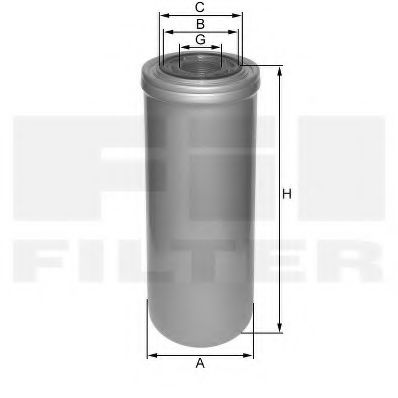 FIL FILTER ZP3531MG Масляный фильтр для IVECO