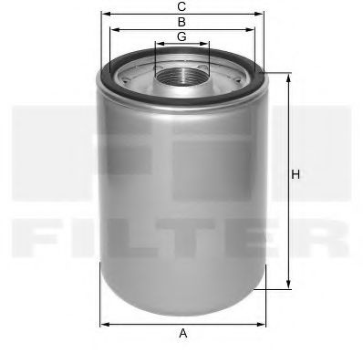 FIL FILTER ZP3055 Масляный фильтр для SUBARU