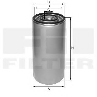 FIL FILTER ZP3006 Масляный фильтр для IVECO TURBOTECH