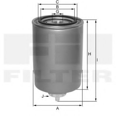 FIL FILTER ZP3034F Топливный фильтр для ROVER