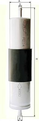 GOODWILL FG114 Топливный фильтр 