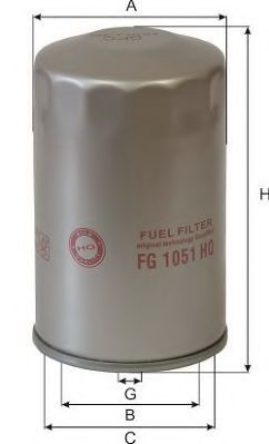 GOODWILL FG1051HQ Топливный фильтр GOODWILL 