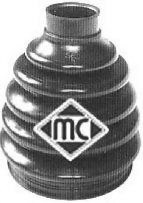 Metalcaucho 00155 Пыльник шруса METALCAUCHO для FIAT