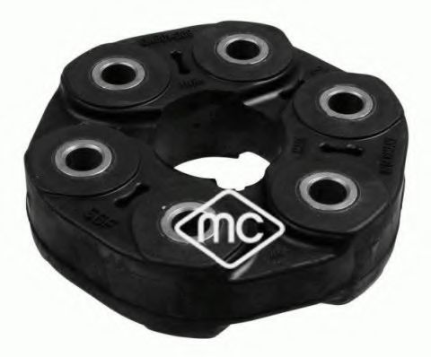 Metalcaucho 00925 Шарнир, продольный вал 