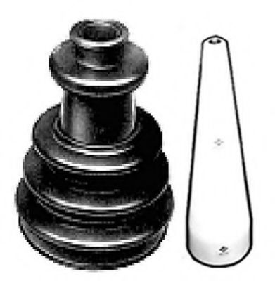 Metalcaucho 01221E Комплект пылника, приводной вал Metalcaucho 01221E Комплект пылника, приводной вал