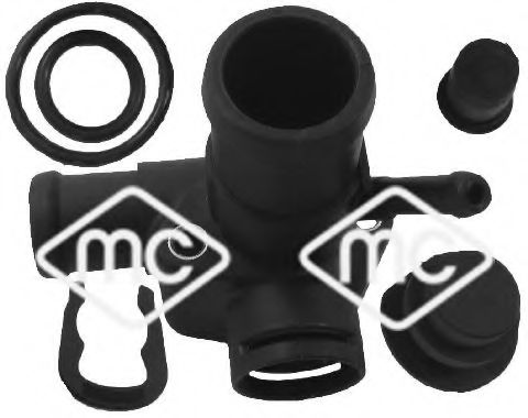 Metalcaucho 03542 Фланец охлаждающей жидкости 