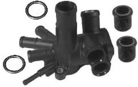 Metalcaucho 03543 Фланец охлаждающей жидкости Metalcaucho 03543 Фланец охлаждающей жидкости