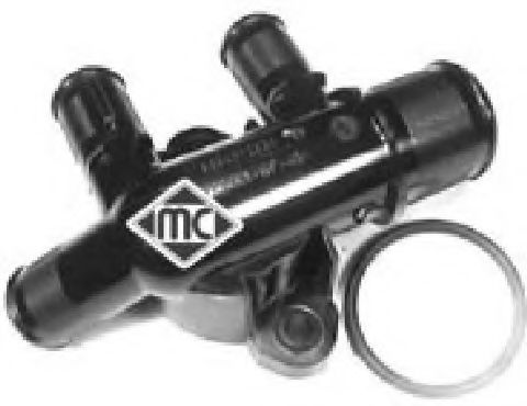 Metalcaucho 03544 Фланец охлаждающей жидкости 