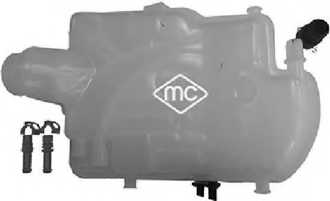 Metalcaucho 03657 Радиатор охлаждения двигателя METALCAUCHO 