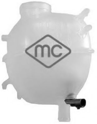 Metalcaucho 03923 Радиатор охлаждения двигателя METALCAUCHO для OPEL