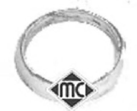 Metalcaucho 04154 Прокладка глушителя METALCAUCHO 